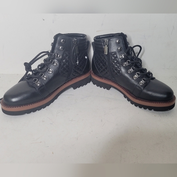 Blondo Helen Waterproof Hiker Boot in Black SZ 6.5 - Picture 3 of 8